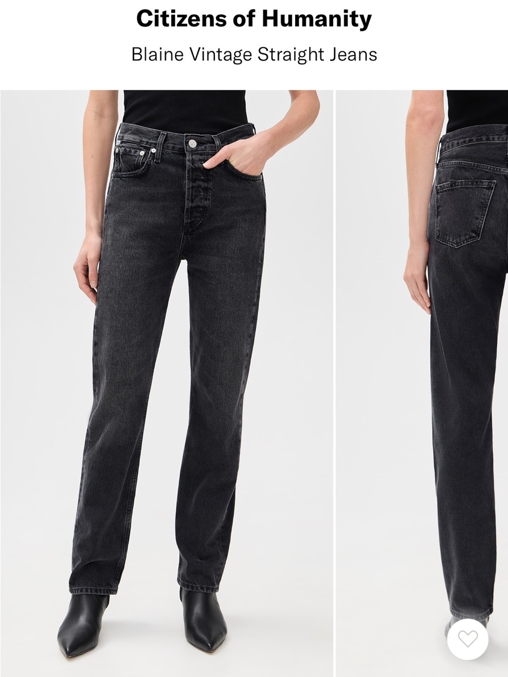 Citizens Of Humanity Blaine Vintage Jeans